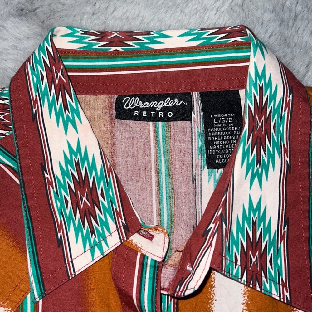 Wrangler Retro pearl snap